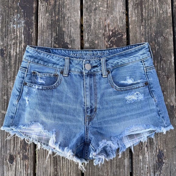 American Eagle Outfitters Pants - American Eagle Outfitters Blue Denim Shorts